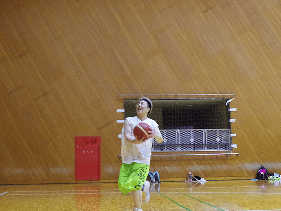 体協バスケットボール部 代表者 安達