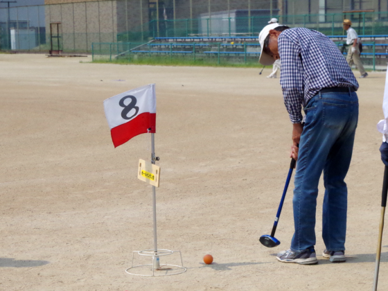 体協グラウンドゴルフ部  大和部長