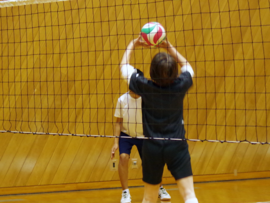 体協バレーボール部　矢追部長