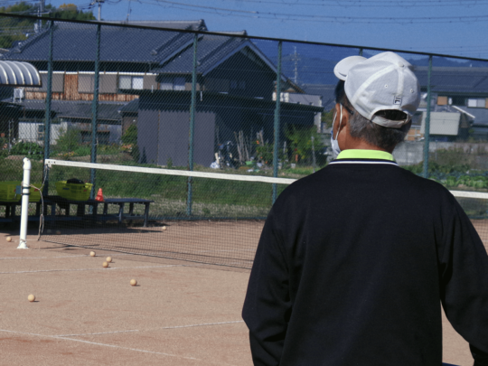 体協ソフトテニス部 吉田部長