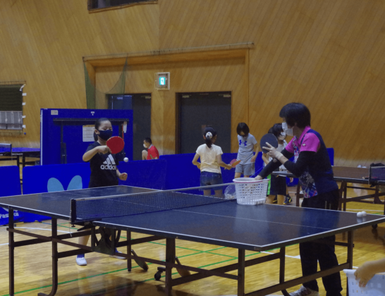 体協卓球部　小倉部長